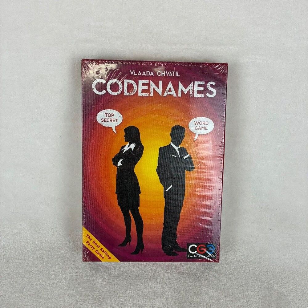 Codenames Board Game Czech Games Edition CGE Word Party Game Factory Sealed NEW